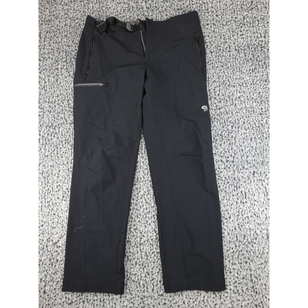 Mountain Hardwear Chockstone Hiking Pants Mens 34x32 Black‎ Softshell